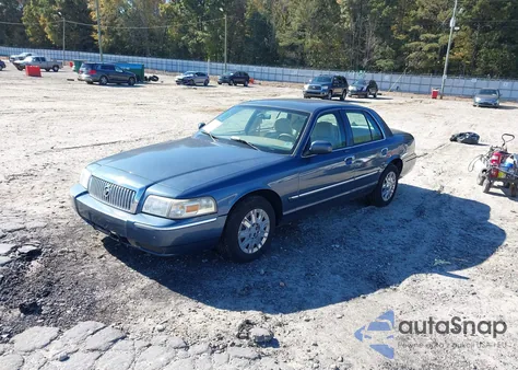 2007 Mercury Grand Marquis Gs из США, поврежденный, VIN 2MEFM74V77X605835